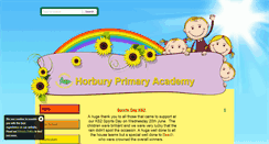 Desktop Screenshot of horburyprimaryschool.co.uk