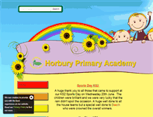 Tablet Screenshot of horburyprimaryschool.co.uk